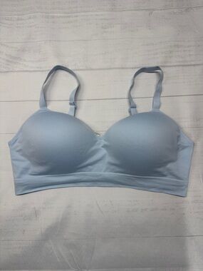 Underoutfit NWT Light Blue 467 The Infinate Support Wire Free Bra 2XL
